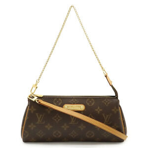 LOUIS VUITTON Monogram Eva Accessory Pouch Clutch Bag Handbag Shoulder